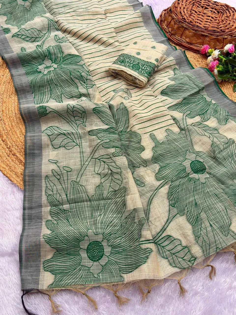 Launching MHV Pure Jamdani With Rich Zari Weave Saree Wholesale Supplier 2026