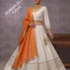 Juhi Roman Silk With heavy gotta Work Lehenga Choli Wholesale Supplier