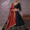 Juhi Roman Silk With heavy gotta Work Lehenga Choli Wholesale Supplier