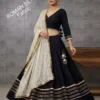 Juhi Roman Silk With heavy gotta Work Lehenga Choli Wholesale Supplier