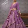 Juhi Roman Silk With heavy gotta Work Lehenga Choli Wholesale Supplier