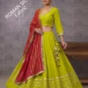 Juhi Roman Silk With heavy gotta Work Lehenga Choli Wholesale Supplier