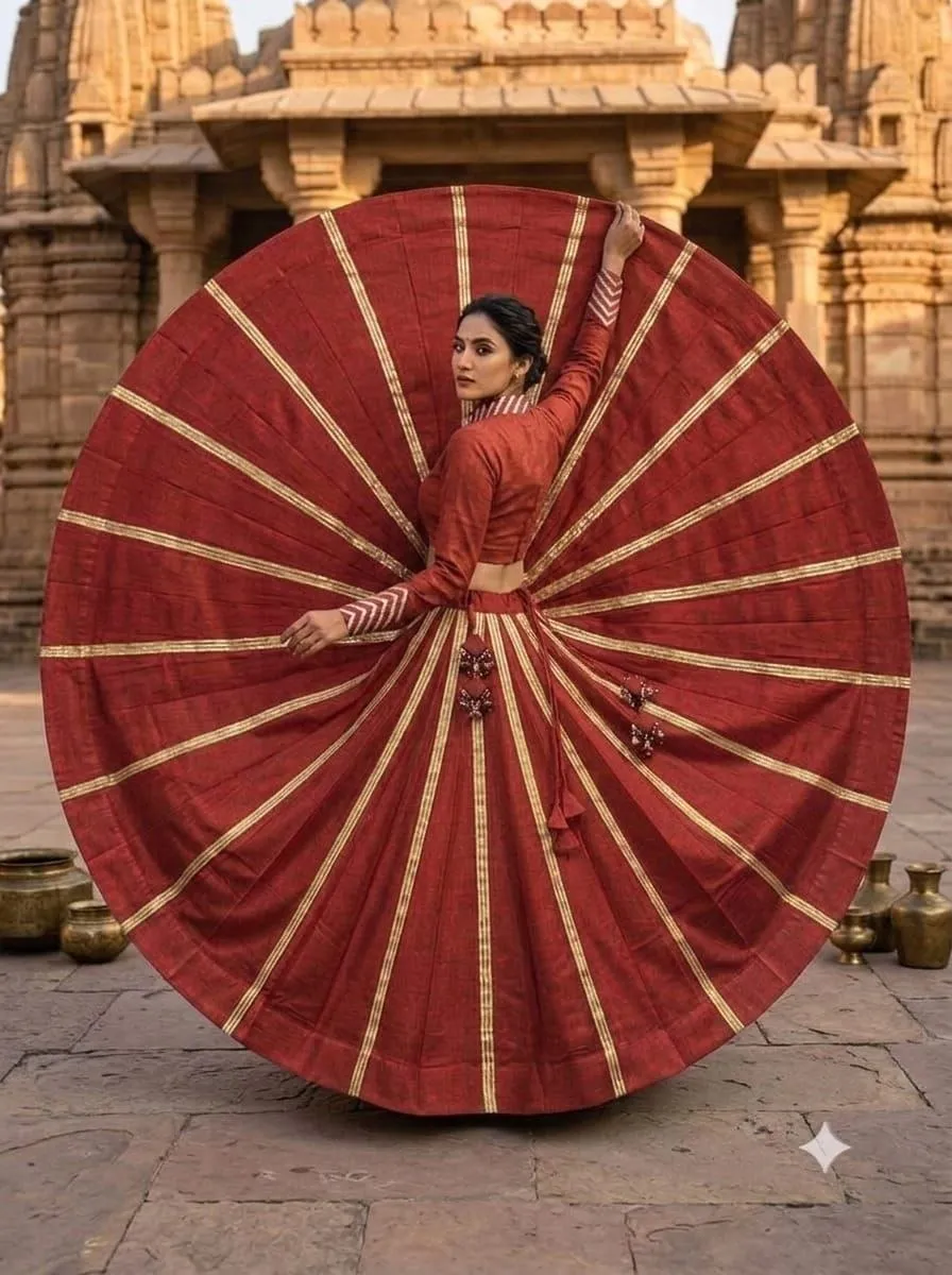Juhi Pure Rayon Cotton Silk with jari Work Lehenga Choli Wholesale Supplier