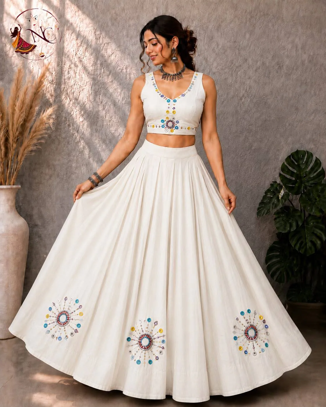 Latest SS2016 Heavy Hand Real mirror work Lehenga Choli Wholesale Surat 2026