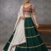 Buy Juhi Gamthi Work With laheriya Navratri Lehenga Choli Wholesale india 2026