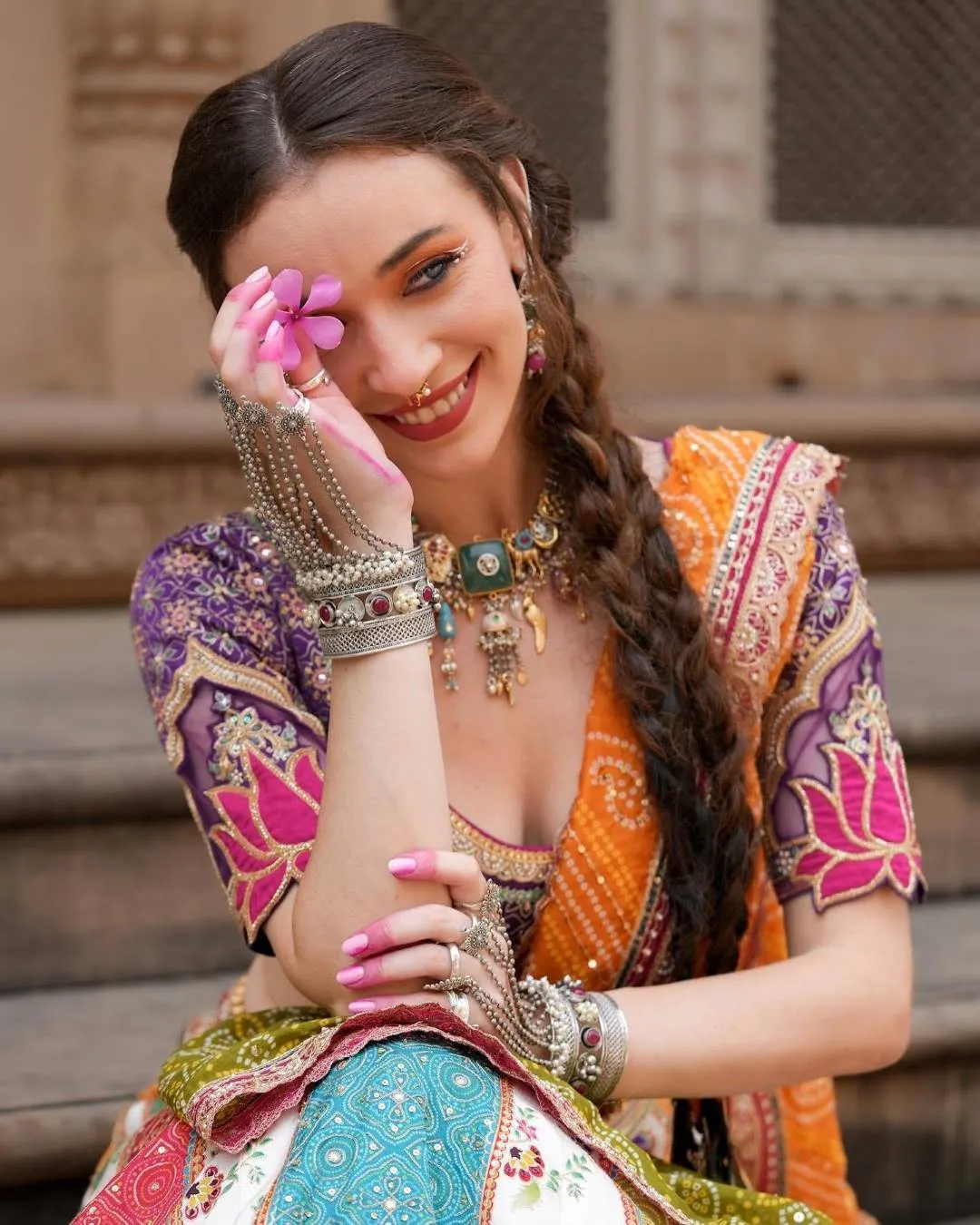 Stylish C585 207 Heavy Muslin Cotton Wirh Mirror Work Navratri Lehenga Chaniya Choli Wholesale 2026