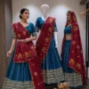 Stylish Juhi Pure Roman Cotton Chaniya Choli with heavy Lace Navratri Lehenga Chaniya Choli Wholesale 2026