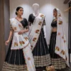 Stylish Juhi Pure Roman Cotton Chaniya Choli with heavy Lace Navratri Lehenga Chaniya Choli Wholesale 2026
