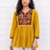 Beautiful SS2016 Heavy Rayon With Gamthi and Kodi Lace Short Kurti Wholesale 2026