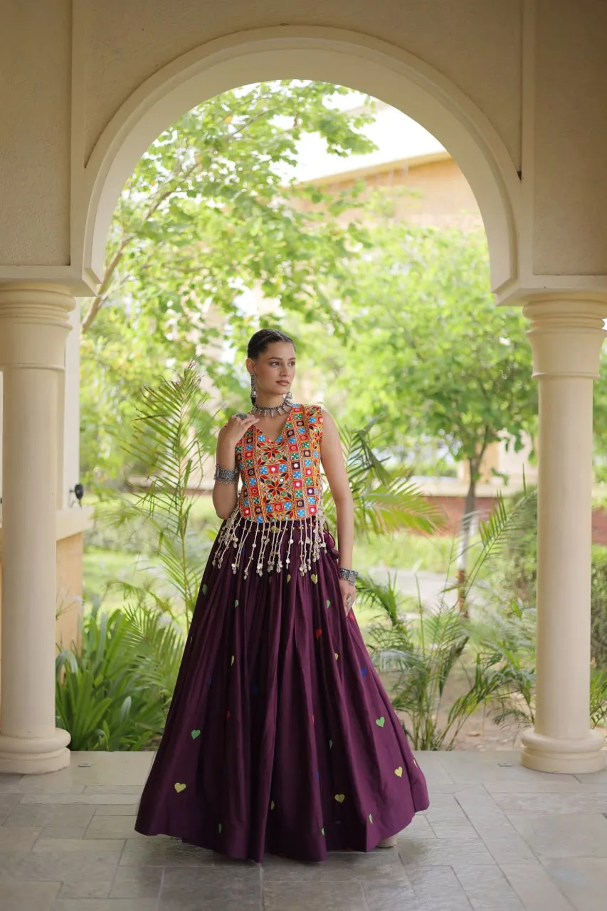 Buy Mohini 7181 Cora Cotton With Embroidery work Navratri Lehenga Chaniya Choli Wholesale Surat 2026
