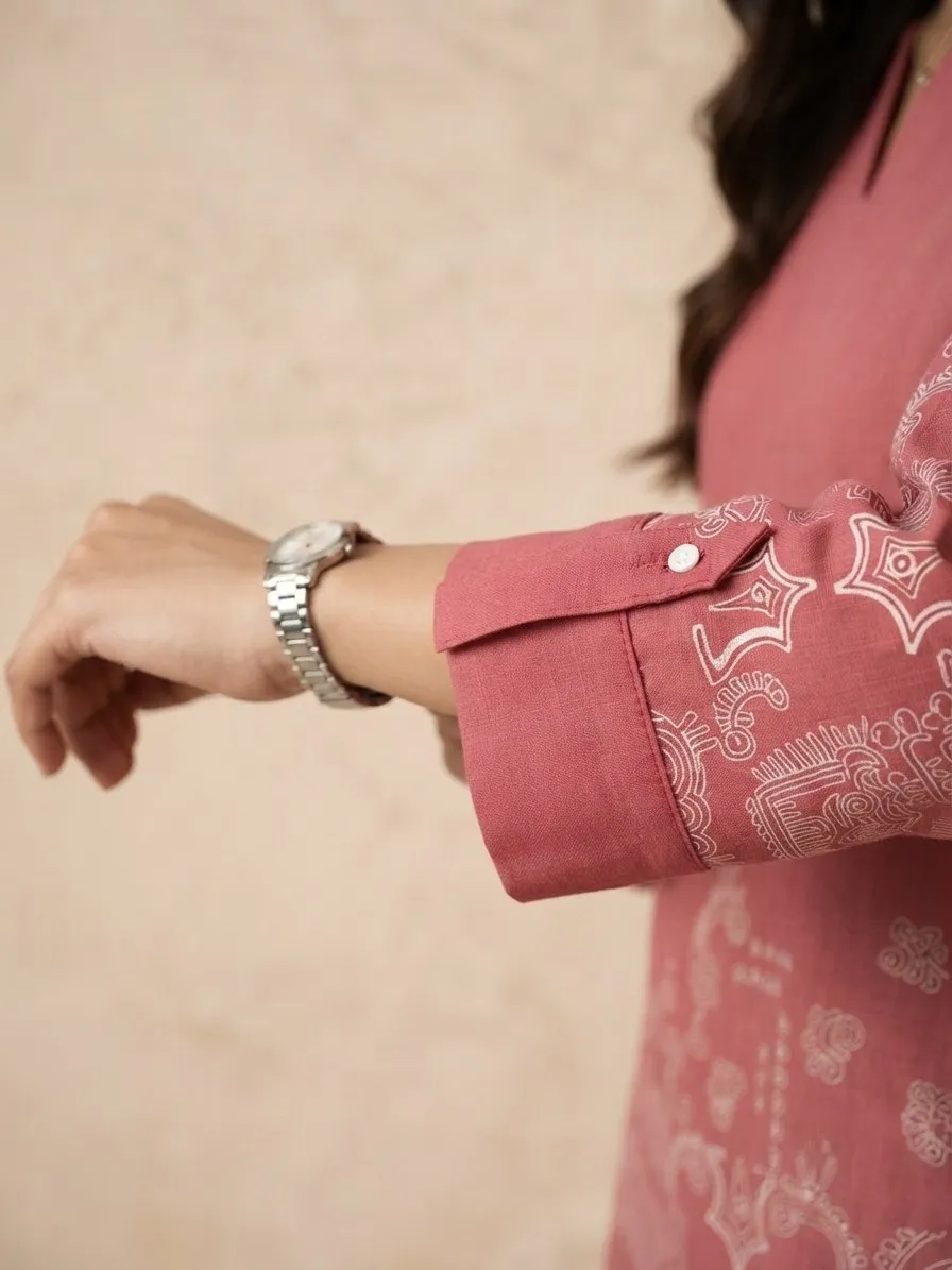 Launching Shiv 1079 Dusty Rose Ethnic Short Kurti Wholesale Supplier 2026