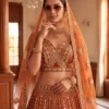 DKT 5190 Butterfly Net With Embroidery Work Wedding Lehenga Choli Wholesale Surat