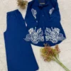 BV 496 Cottom With Embroidery Work Co Ord Set Wholesale Supplier