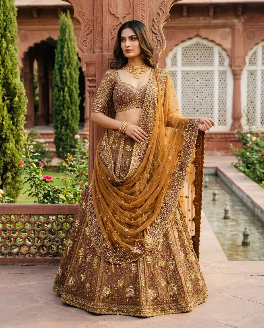 Latest SBD 1870 Soft Net Coding Double Sequins Work Wedding Lehenga Choli Wholesale Surat 2026
