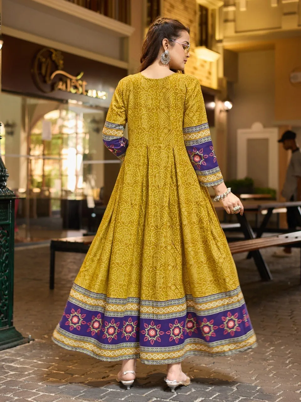 Launching Aradhna 2030 Rayon With Embroidery Work Anarkali Gown Wholesale Supplier 2026