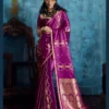 Rajtex Kanthkala Sapphire Satin Handloom Weaving Saree Collection Wholesale