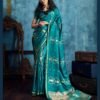 Rajtex Kanthkala Sapphire Satin Handloom Weaving Saree Collection Wholesale