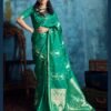 Rajtex Kanthkala Sapphire Satin Handloom Weaving Saree Collection Wholesale
