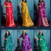 Rajtex Kanthkala Sapphire Satin Handloom Weaving Saree Collection Wholesale