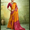 Rajtex Pure Ajrakh 049 Modal Satin Ajrakh Printed Saree Collection Wholesale