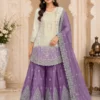Ramsha R 1632 A To D Crunchy Shaded Embroidered Salwar Kameez Wholesale