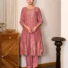 Beautiful Rangoon Srivali Muslin Jacquard Khatli Hand Work Salwar Kameez Collection Wholesale 2026