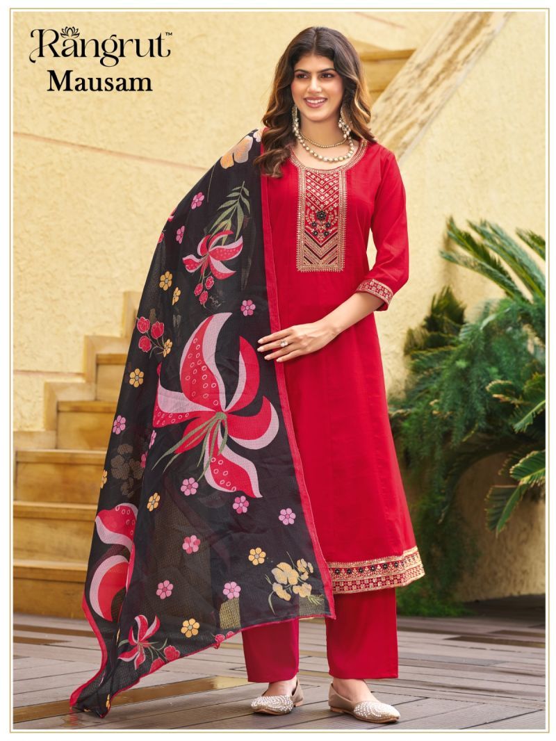 Buy Rangrut Mausam Vertican Embroidered Salwar Kameez Collection Wholesale 2026