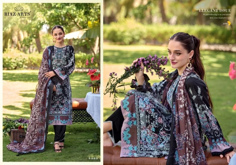Riaz Arts Nayra Vol 40 Cotton Digital Printed Dress Material Wholesale