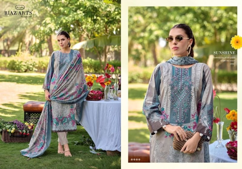 Riaz Arts Nayra Vol 40 Cotton Digital Printed Dress Material Wholesale