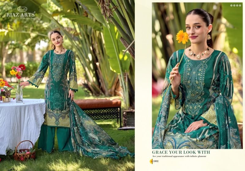 Riaz Arts Nayra Vol 40 Cotton Digital Printed Dress Material Wholesale