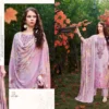 Romani Needle Wonder Vol 15 Cotton Embroidered Dress Material Wholesale
