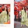 Romani Needle Wonder Vol 15 Cotton Embroidered Dress Material Wholesale