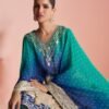 Latest Sayuri Kaveri Simar Silk Hand Mirror Work Designer Indo Western Collection Wholesale 2026