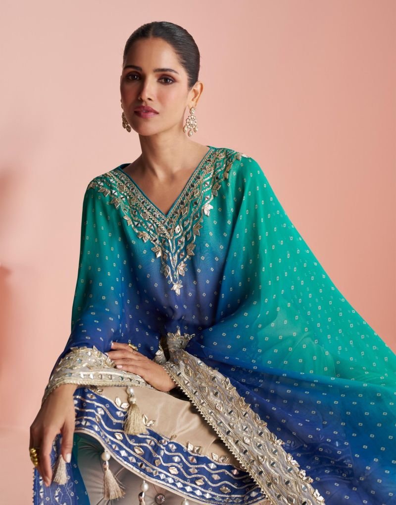 Latest Sayuri Kaveri Simar Silk Hand Mirror Work Designer Indo Western Collection Wholesale 2026