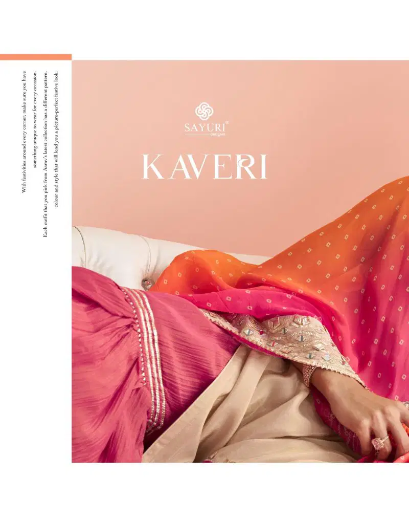 Latest Sayuri Kaveri Simar Silk Hand Mirror Work Designer Indo Western Collection Wholesale 2026