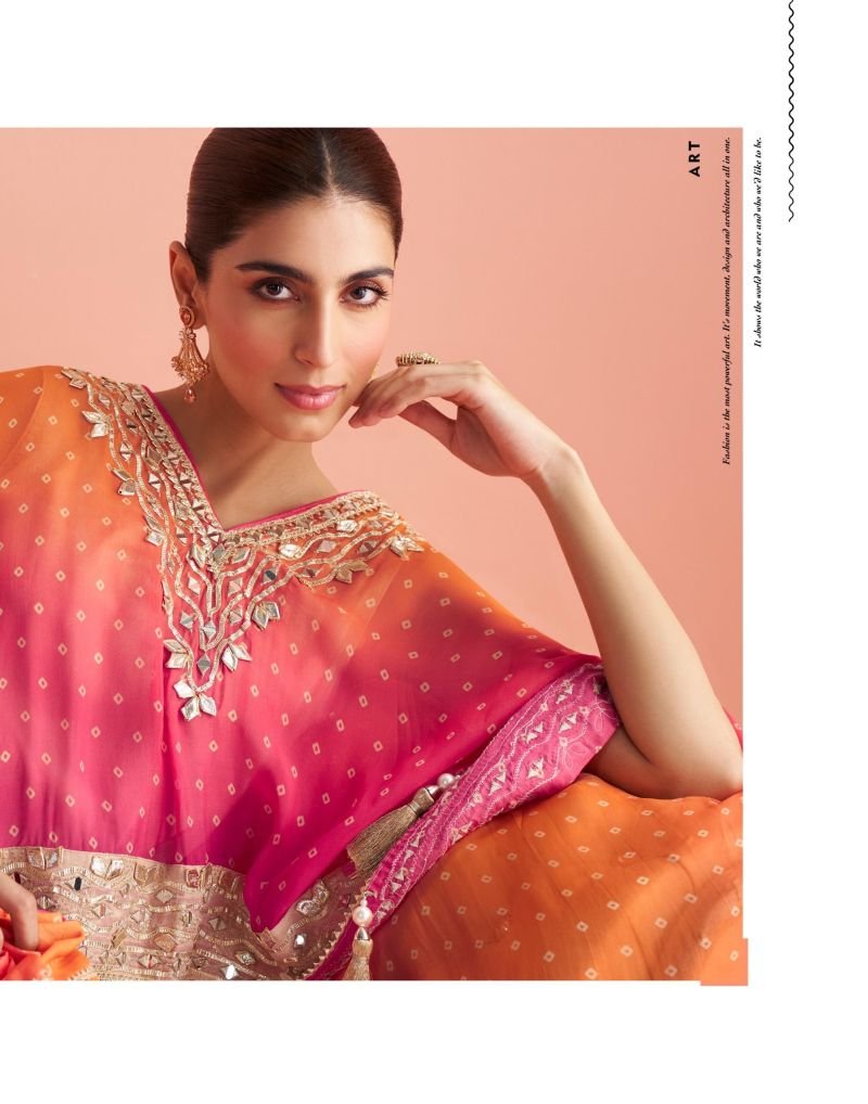 Latest Sayuri Kaveri Simar Silk Hand Mirror Work Designer Indo Western Collection Wholesale 2026