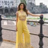 Buy Sayuri Naysa Premium Chinon Silk Embroidered Designer Indo Western Collection Wholesale 2026