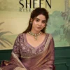 Sethnic Sheen Rise Velvet Chiffon Embroidered Sequence Saree Collection Wholesale