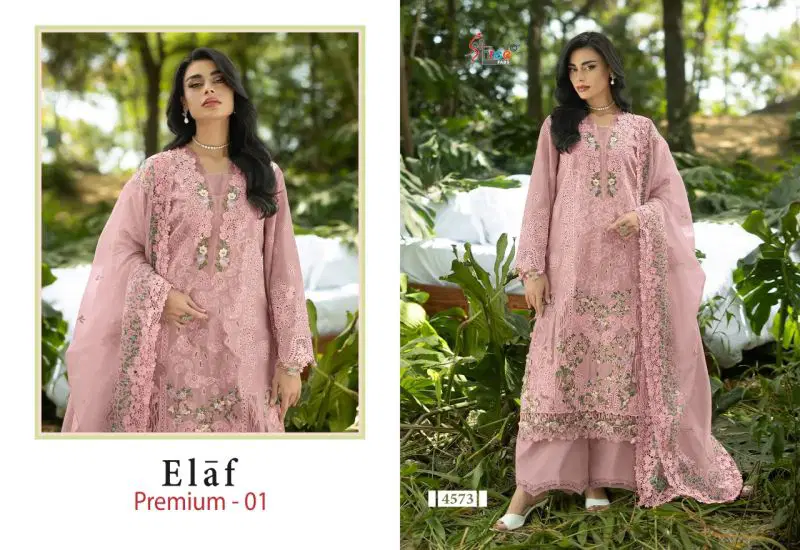 Latest Shree Elaf Premium Vol 1 Kota Doriya Dupatta Cotton Embroidered Salwar Kameez Wholesale 2026
