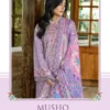 Shree Mushq Lawn Collection 26 Vol 2 Chiffon Dupatta Cotton Embroidered Salwar Kameez Wholesale