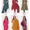 Suryajyoti Kalki Vol 41 Jam Satin Printed Dress Material Collection Wholesale