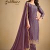 Vipul Solitaire Vol 3 Catonic Gold Windy Beads Work Salwar Kameez Wholesale