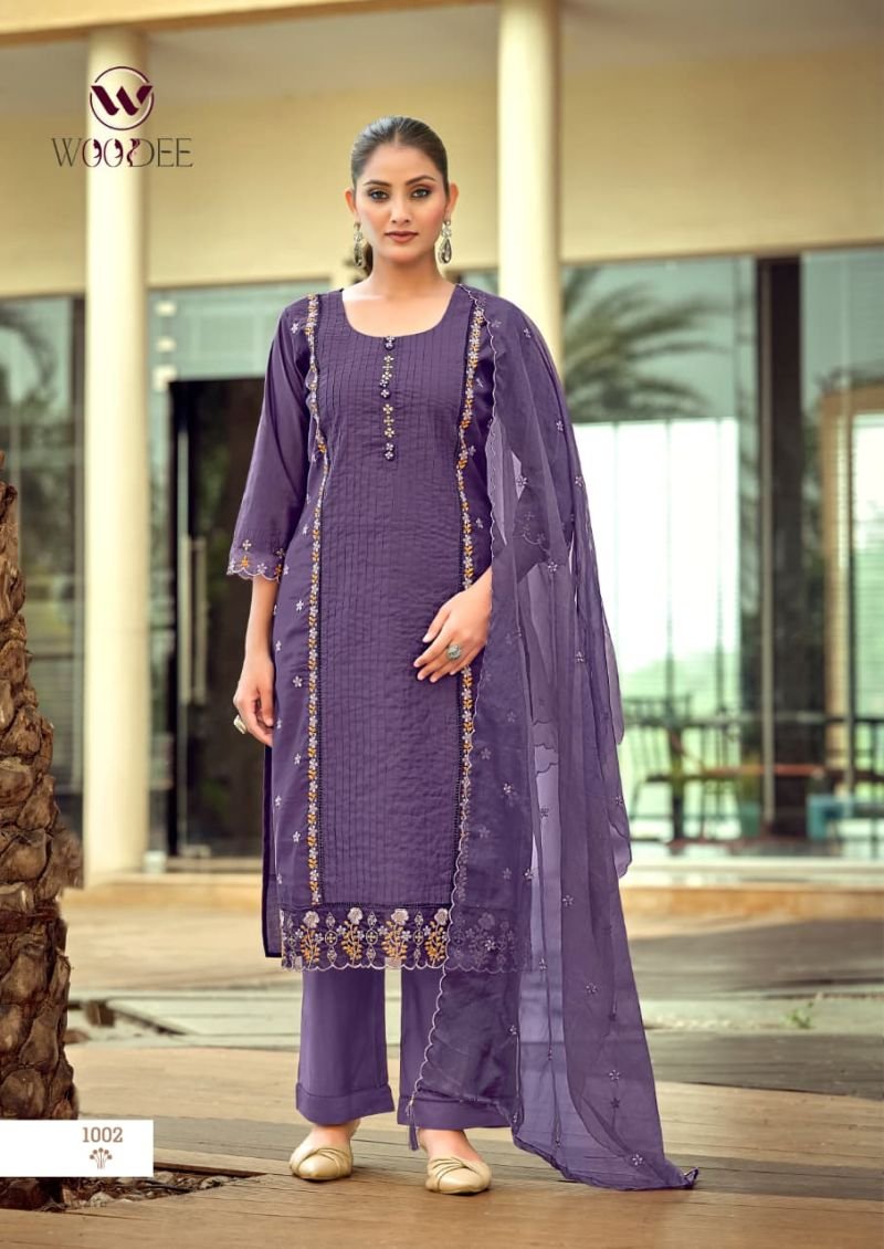 Buy Woodee Womika Vol 2 Viscose Roman Silk Kurti With Bottom Dupatta Wholesale 2026