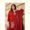 Beautiful Wooglee Blue Pearl Russian Viscose Hand And Thread Work Kurti With Bottom Dupatta Wholesale 2026