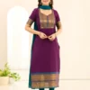 Latest LFK 7031 Cotton Trendy Kurta Dupatta Set South Indian 2026