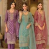 Zaveri Anaya Vol 6  Soft Organza Embroidered Salwar Kameez Collection Wholesale