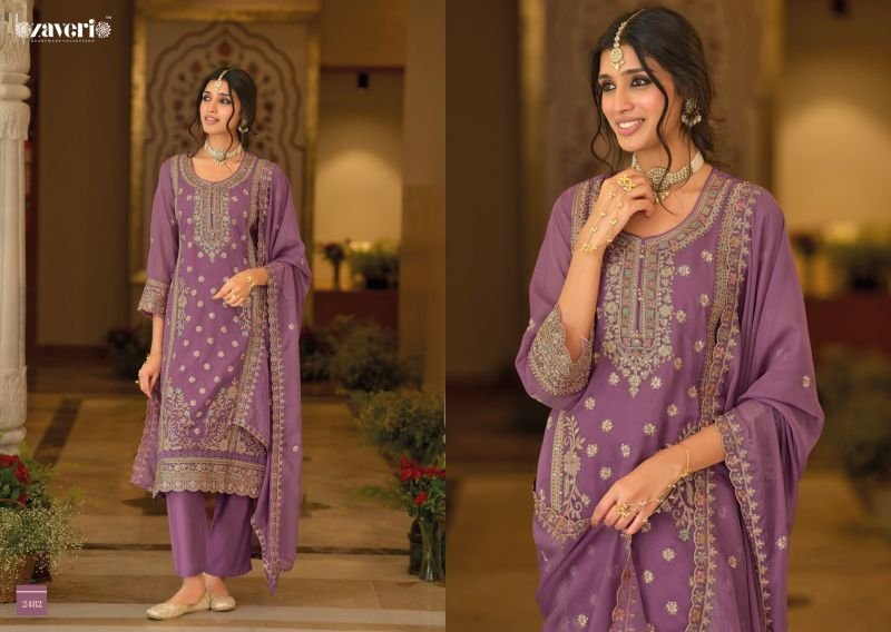 Launching Zaveri Anaya Vol 6 Soft Organza Embroidered Salwar Kameez Collection Wholesale 2026