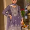 Launching Zaveri D 50187 Cord Silk Beats Work Designer Farshi Salwar Kameez Collection Wholesale 2026