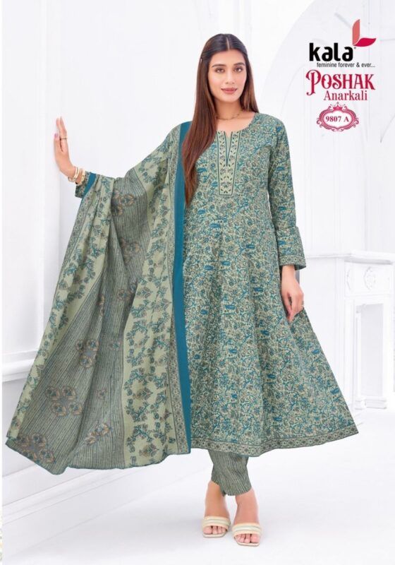 Stylish Kala Poshak Vol 5 Readymade Cotton Anarkali Kurti Set Wholesale 2026