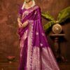 Bunawat Masru Satan Vol 3 Satin Silk Sangam Prints Saree Collection Wholesale